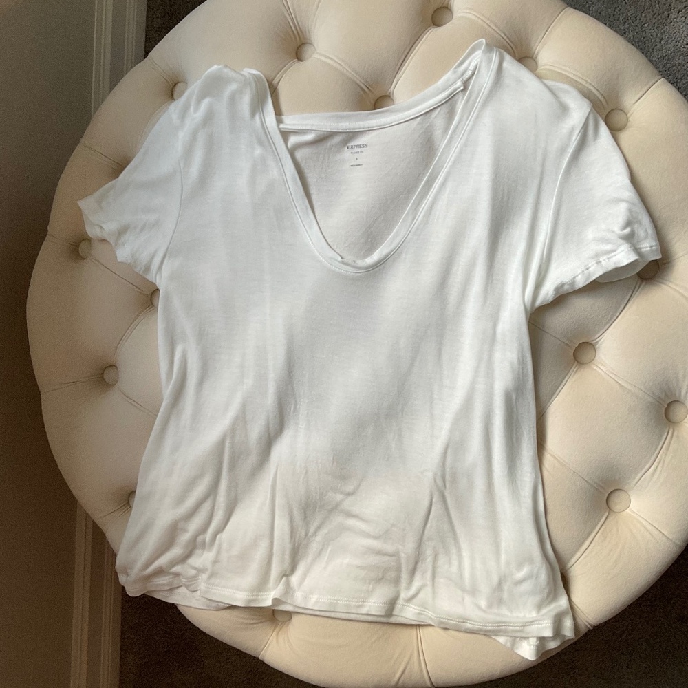 White Relaxed Fit Tee